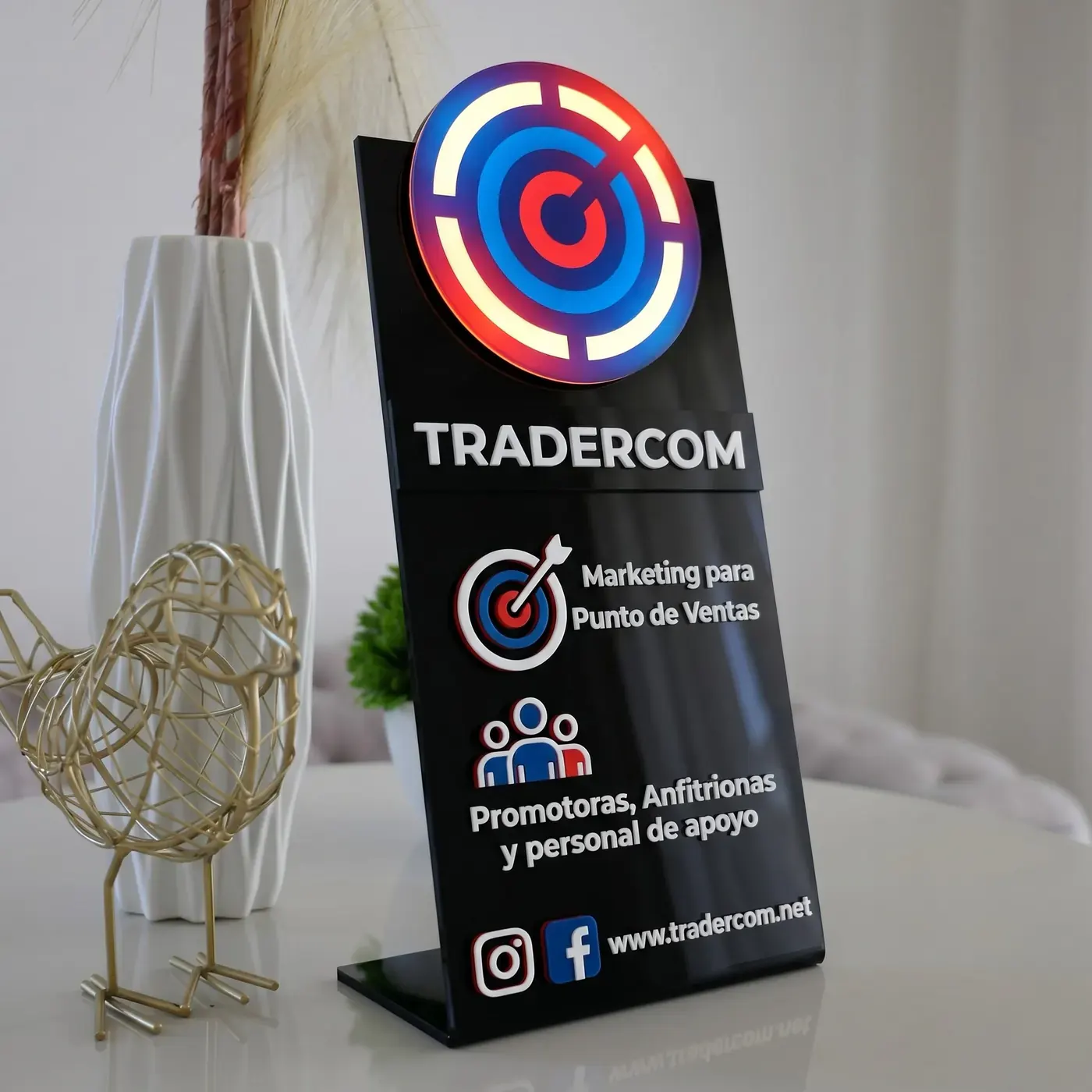 Tótem exhibidor