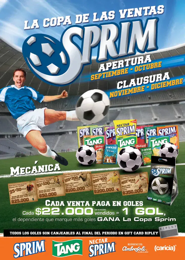 Estructura publicitaria finalizada